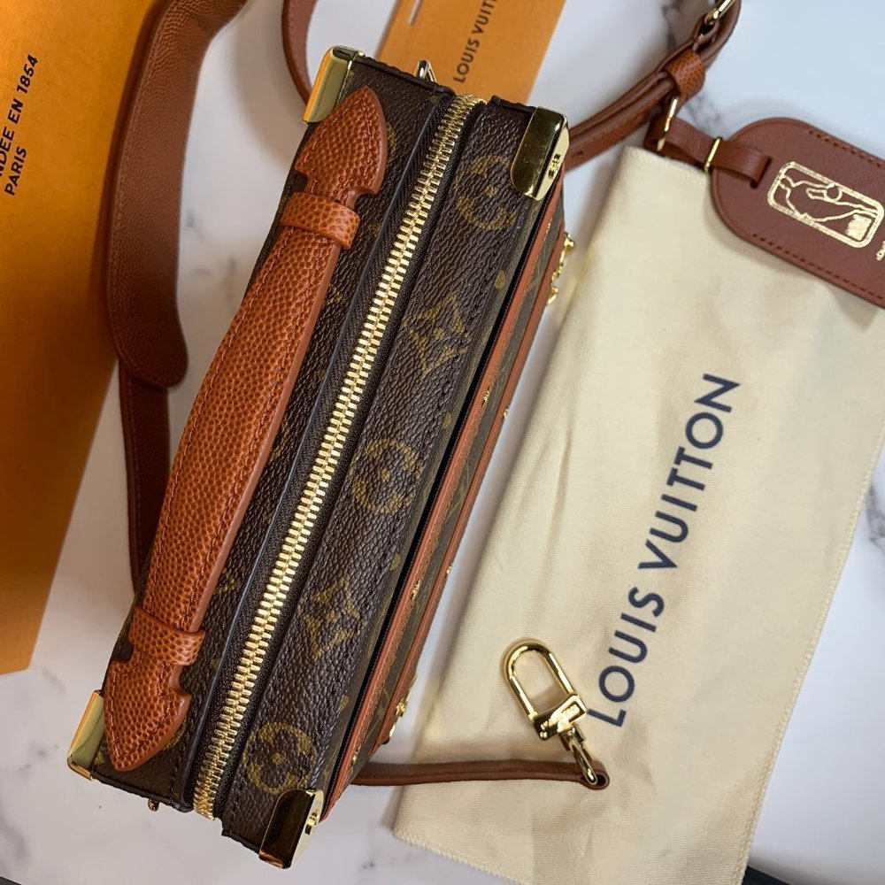 ββ NEW Louis Vuitton X NBA Handle Monogram Trunk crossbody LV Basketball bag - Picture 9 of 16